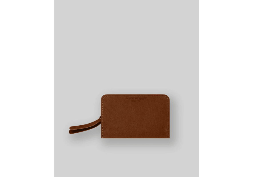Les Ateliers Foures B53 - CUIR DE VACHETTE - FAUVE fourès-baroudeuse-portefeuille dos à dos Portefeuilles