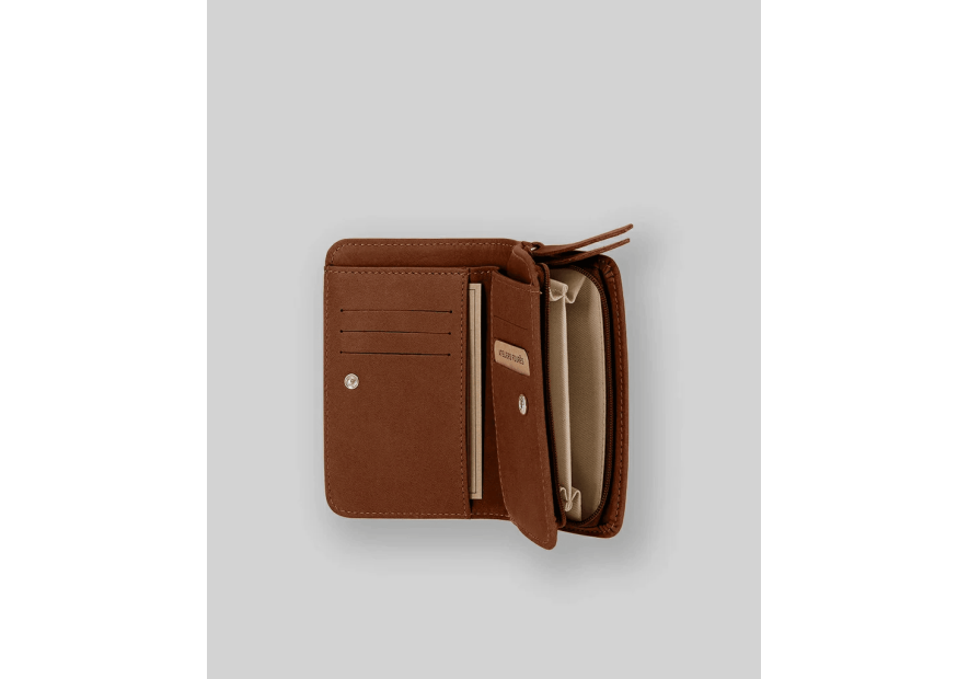 Les Ateliers Foures B53 portefeuille femme dos à dos baroudeuse m Portefeuille Homme