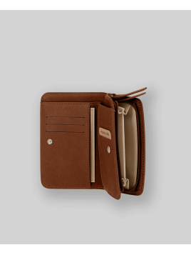 Les Ateliers Foures B53 portefeuille femme dos à dos baroudeuse m Portefeuille Homme