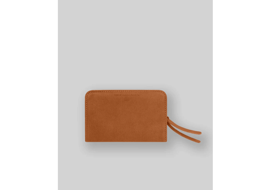 Les Ateliers Foures B53 portefeuille femme dos à dos baroudeuse m Portefeuille Homme