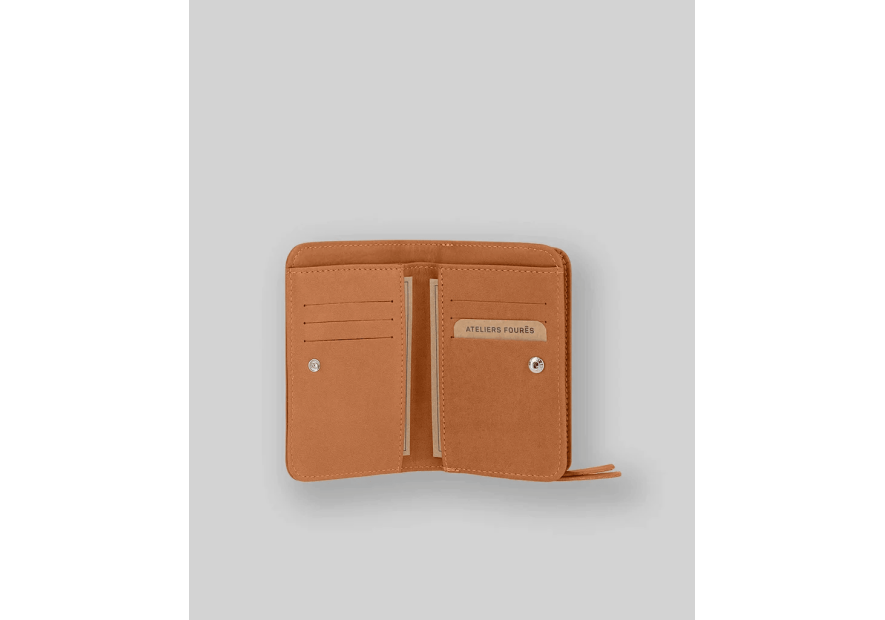 Les Ateliers Foures B53 portefeuille femme dos à dos baroudeuse m Portefeuille Homme
