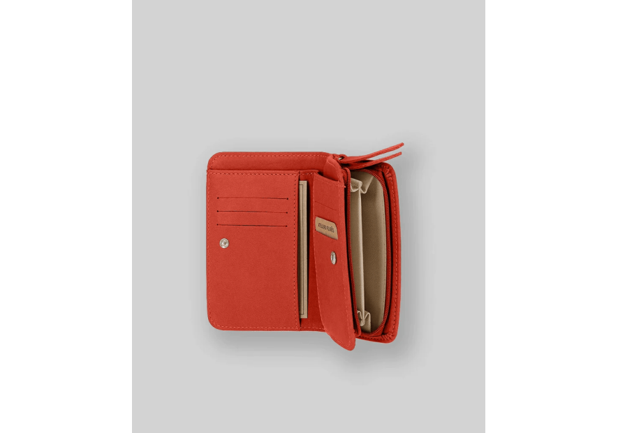 Les Ateliers Foures B53 portefeuille femme dos à dos baroudeuse m Portefeuille Homme