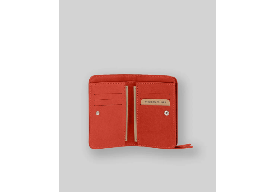 Les Ateliers Foures B53 portefeuille femme dos à dos baroudeuse m Portefeuille Homme