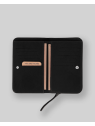 Les Ateliers Foures B63 - CUIR DE VACHETTE - NOIR portefeuille femme baroudeuse nereides portefeuille-homme