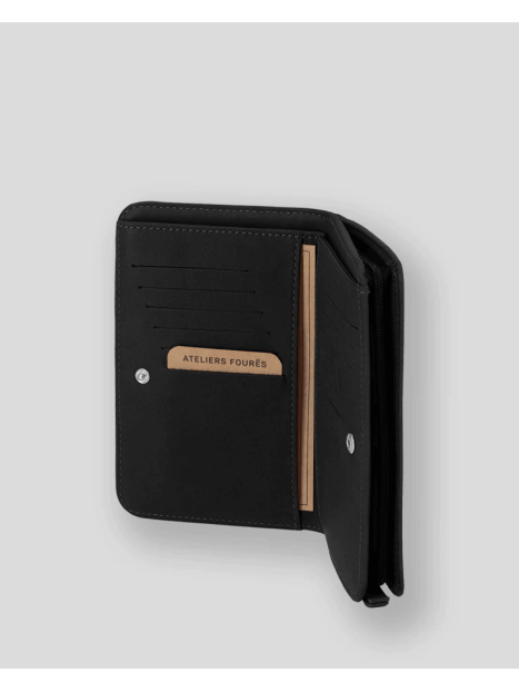 Les Ateliers Foures B63 portefeuille femme baroudeuse nereides Portefeuille Homme