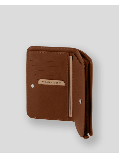 Les Ateliers Foures B63 portefeuille femme baroudeuse nereides Portefeuille Homme