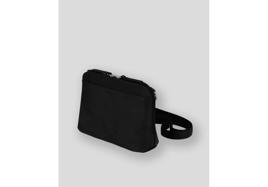 Les Ateliers Foures B729 - CUIR DE VACHETTE - NOIR fourès baroudeuse trotteur s Sac business