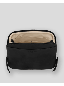 Les Ateliers Foures B729 - CUIR DE VACHETTE - NOIR fourès baroudeuse trotteur s Sac business