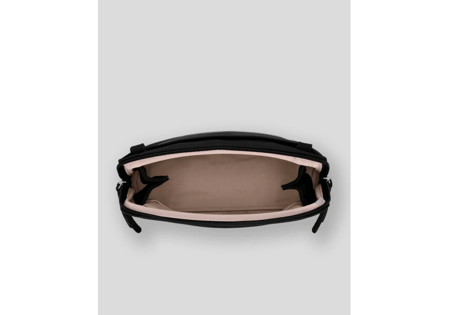 Les Ateliers Foures B729 - CUIR DE VACHETTE - NOIR fourès baroudeuse trotteur s Sac business
