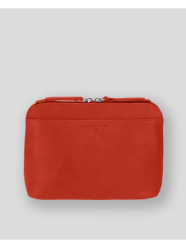 Les Ateliers Foures B729 - CUIR DE VACHETTE - ORANGE fourès baroudeuse trotteur s Sac business