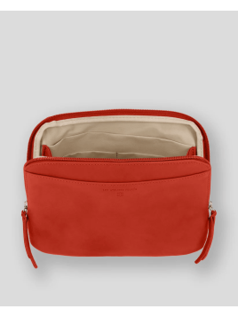 Les Ateliers Foures B729 - CUIR DE VACHETTE - ORANGE fourès baroudeuse trotteur s Sac business