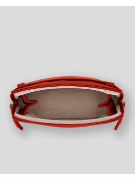 Les Ateliers Foures B729 - CUIR DE VACHETTE - ORANGE fourès baroudeuse trotteur s Sac business