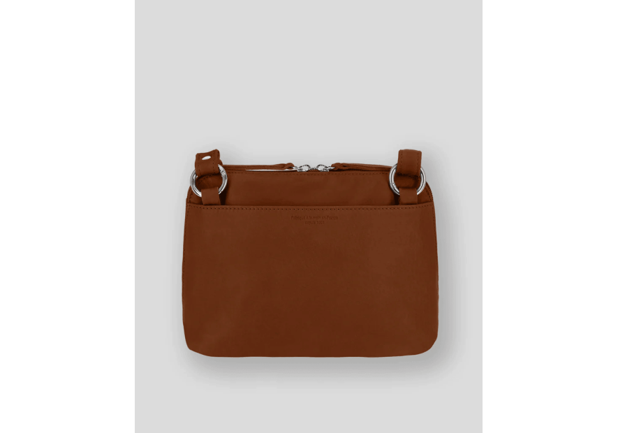 Les Ateliers Foures B729 - CUIR DE VACHETTE - FAUVE fourès baroudeuse trotteur s Sac business