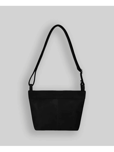 Les Ateliers Foures P100 - CUIR DE VACHETTE - NOIR les ateliers foures-pandore-petit  sac seau Sac porté main