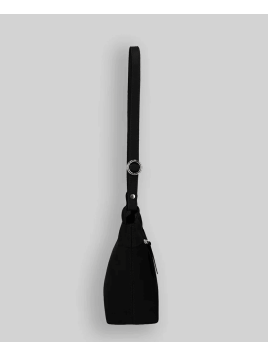 Les Ateliers Foures P100 - CUIR DE VACHETTE - NOIR les ateliers foures-pandore-petit  sac seau Sac porté main