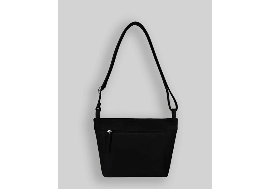 Les Ateliers Foures P100 - CUIR DE VACHETTE - NOIR les ateliers foures-pandore-petit  sac seau Sac porté main