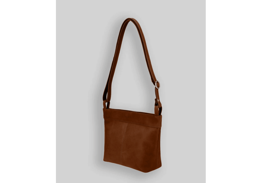 Les Ateliers Foures P100 - CUIR DE VACHETTE - FAUVE les ateliers foures-pandore-petit  sac seau Sac porté main
