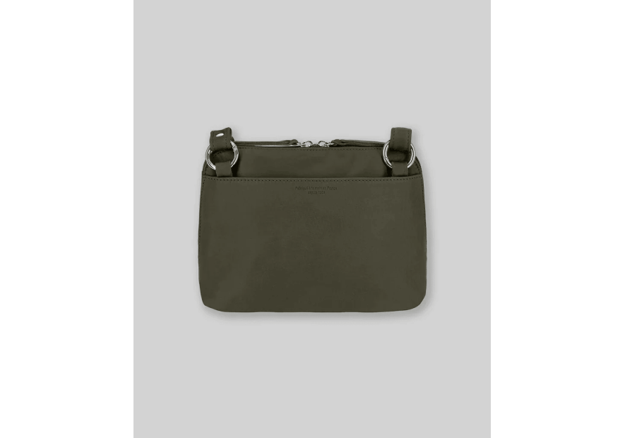 Les Ateliers Foures B729 - CUIR DE VACHETTE - KAKI fourès baroudeuse trotteur s Sac business