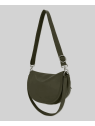 Les Ateliers Foures T300 - CUIR DE VACHETTE - KAKI les ateliers fourès- atalante- sac demi lune sacs-a-mains