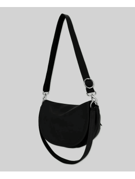 Les Ateliers Foures T300 - CUIR DE VACHETTE - NOIR les ateliers fourès- atalante- sac demi lune Sac business