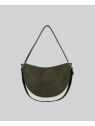 Les Ateliers Foures T500 - CUIR DE VACHETTE - KAKI les ateliers fourés- atalante- sac demi lune sacs-a-mains
