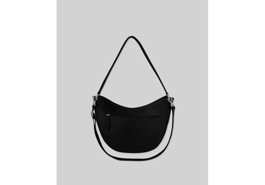 Les Ateliers Foures T500 - CUIR DE VACHETTE - NOIR les ateliers fourés- atalante- sac demi lune Sac business