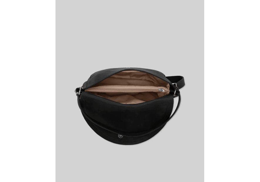 Les Ateliers Foures T500 - CUIR DE VACHETTE - NOIR les ateliers fourés- atalante- sac demi lune Sac business