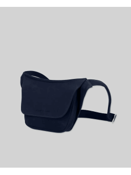 Les Ateliers Foures B100 - CUIR DE VACHETTE - NUIT les ateliers fourès- baroudeuse- porté travers Sac business