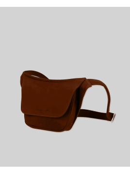 Les Ateliers Foures B100 - CUIR DE VACHETTE - FAUVE les ateliers fourès- baroudeuse- porté travers Sac business