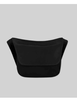 Les Ateliers Foures B114 - CUIR DE VACHETTE - NOIR sac rabat porté travers baroudeuse Sac business