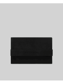 Les Ateliers Foures B55. - CUIR DE VACHETTE - NOIR les ateliers fourès- baroudeuse- porte monnaie Porte-monnaie Femme