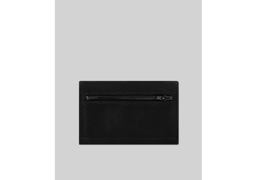 Les Ateliers Foures B55. - CUIR DE VACHETTE - NOIR les ateliers fourès- baroudeuse- porte monnaie Porte-monnaie
