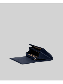 Les Ateliers Foures B55. - CUIR DE VACHETTE - NUIT les ateliers fourès- baroudeuse- porte monnaie Porte-monnaie Femme