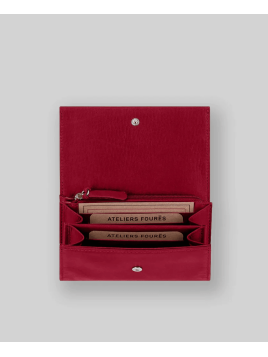 Les Ateliers Foures B55. - CUIR DE VACHETTE - PASSIO les ateliers fourès- baroudeuse- porte monnaie Porte-monnaie Femme