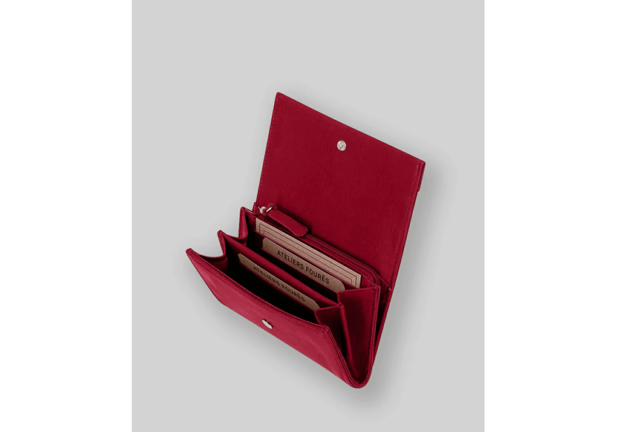 Les Ateliers Foures B55. - CUIR DE VACHETTE - PASSIO les ateliers fourès- baroudeuse- porte monnaie Porte-monnaie