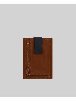 Les Ateliers Foures 920. - CUIR DE VACHETTE - FAUVE portefeuille elastic baroudeur thasos Portefeuilles