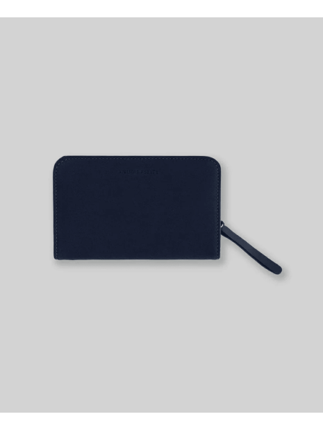Les Ateliers Foures B63 - CUIR DE VACHETTE - NUIT portefeuille femme baroudeuse nereides portefeuille-homme