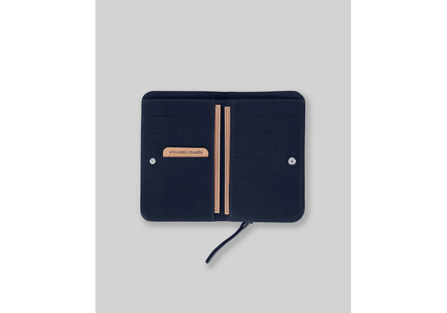 Les Ateliers Foures B63 portefeuille femme baroudeuse nereides Portefeuille Homme