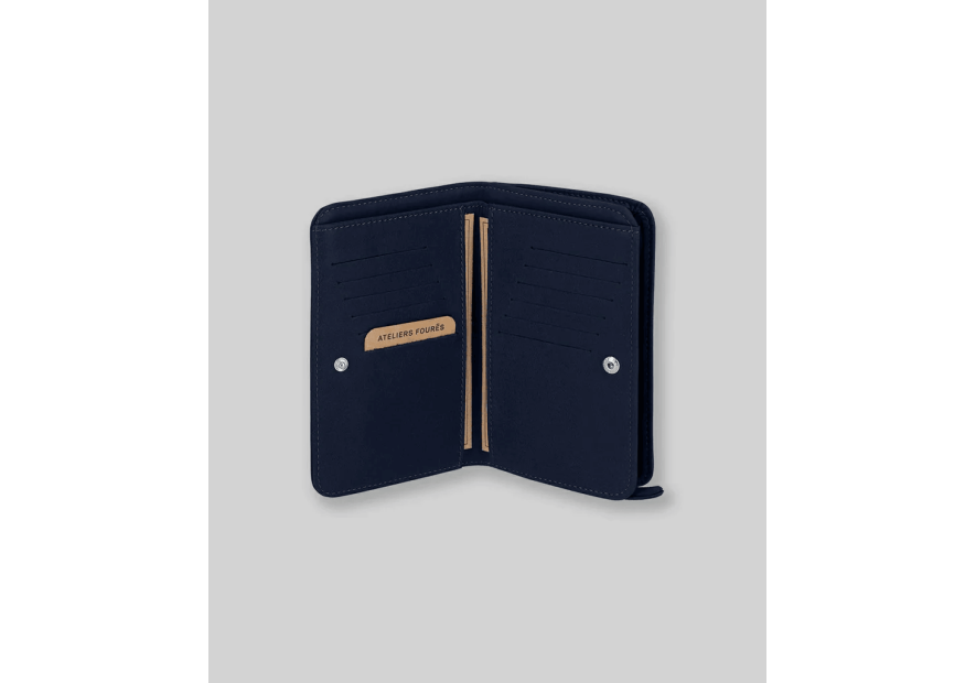 Les Ateliers Foures B63 portefeuille femme baroudeuse nereides Portefeuille Homme