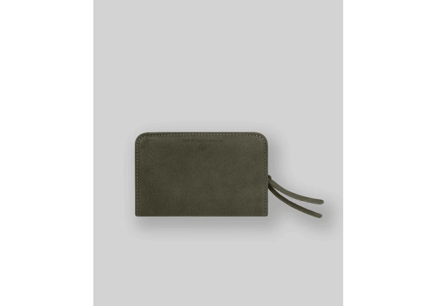 Les Ateliers Foures B53 portefeuille femme dos à dos baroudeuse m Portefeuille Homme