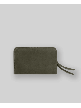 Les Ateliers Foures B53 - CUIR DE VACHETTE - KAKI portefeuille femme dos à dos baroudeuse m Portefeuille Homme