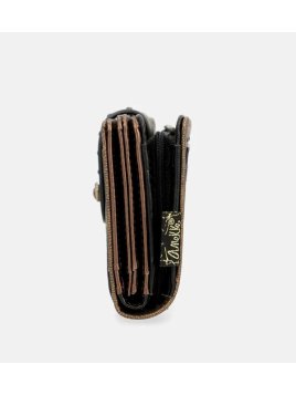 Anekke 37779-902 - POLYURÉTHANE - NOIR anekke-shodō-pmpb rfid Portefeuilles