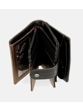 Anekke 37779-902 - POLYURÉTHANE - NOIR anekke-shodō-pmpb rfid Portefeuilles