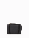 Nat & Nin ROZA - CUIR DE VACHETTE - NOIR portefeuille femme zip et cartes roza nat&nin porte-monnaie-femme