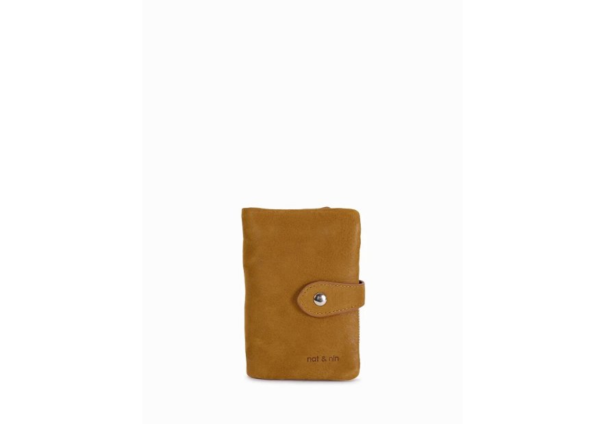 Nat & Nin JOYCE - CUIR DE VACHETTE - EPICE portefeuille + porte monnnaie amovible Portefeuilles
