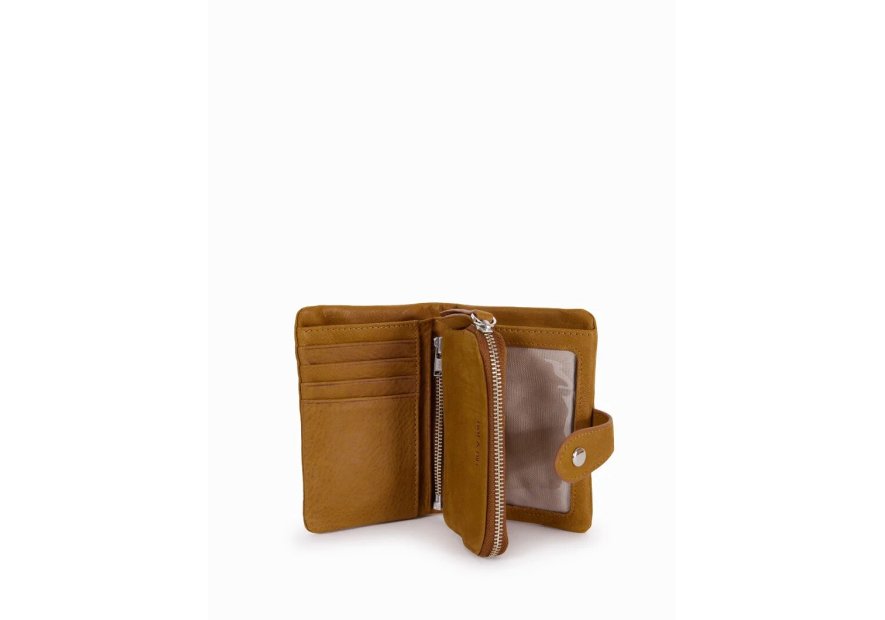 Nat & Nin JOYCE - CUIR DE VACHETTE - EPICE portefeuille + porte monnnaie amovible Portefeuilles