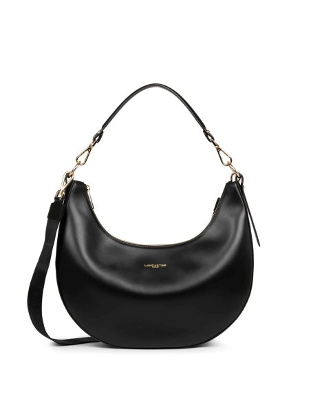 Lancaster 480-039 - CUIR DE VACHETTE - NOI lancaster- paris aimy- porté épaule l Sac business
