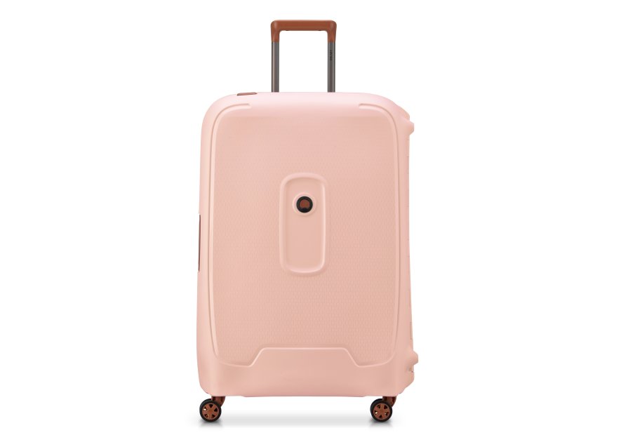Delsey 3844821 - POLYPROPYLÈNE - ROSE - Moncey - VALISE TROLLEY 4 DOUBLES ROUES 76 CM Valises