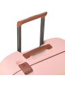 Delsey 3844821 - POLYPROPYLÈNE - ROSE Moncey - VALISE TROLLEY 4 DOUBLES ROUES 76 CM valise