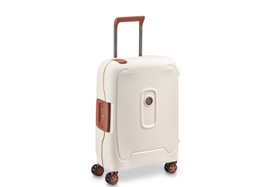Delsey 3844803 - POLYPROPYLÈNE - ANGORA MONCEY - VALISE TROLLEY CABINE SLIM 4 DOUBLES ROUES 55 CM Bagages cabine